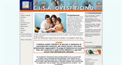 Desktop Screenshot of cisaovesticino.it